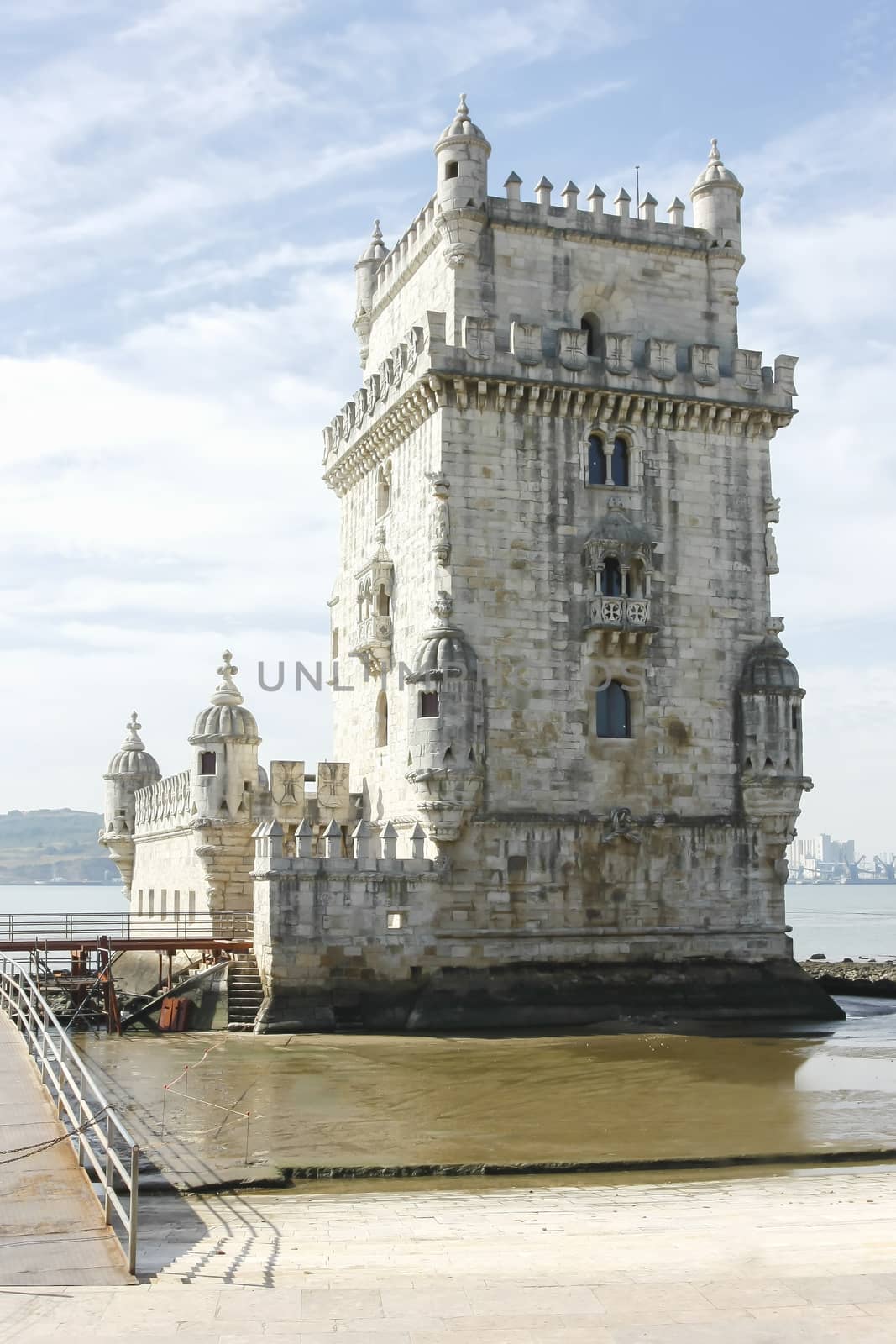 Belem Tower is a fortified tower located in the civil parish of  by mailos
