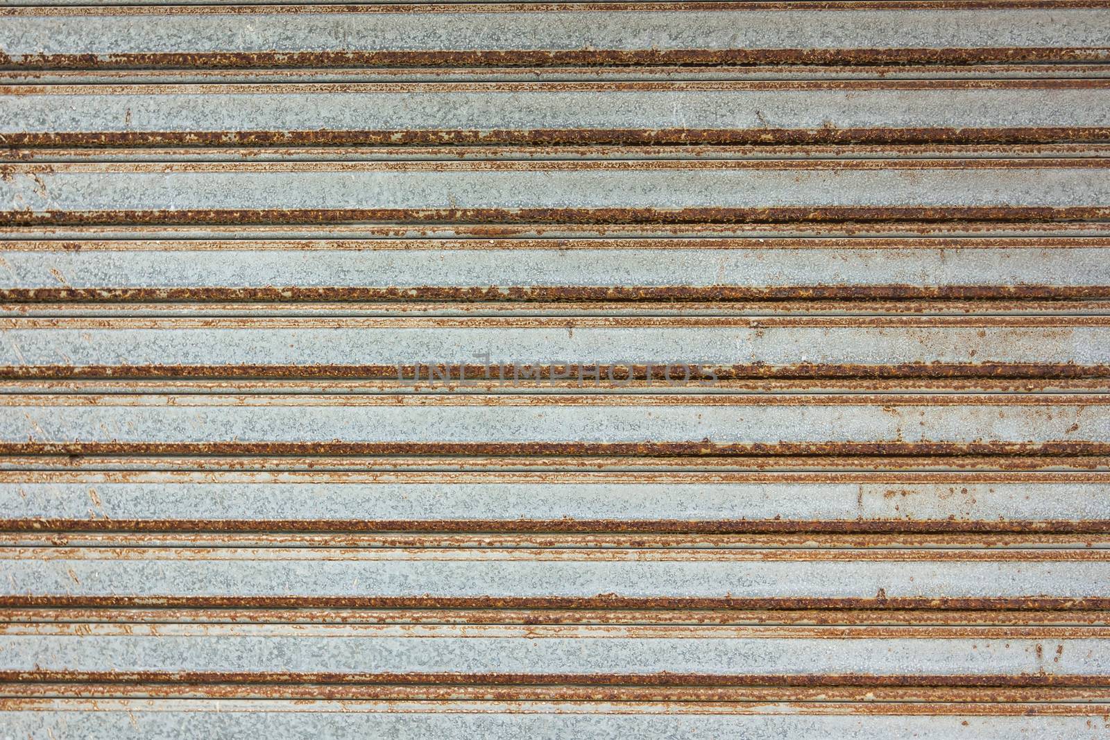 Repeating Metal Shutter Background