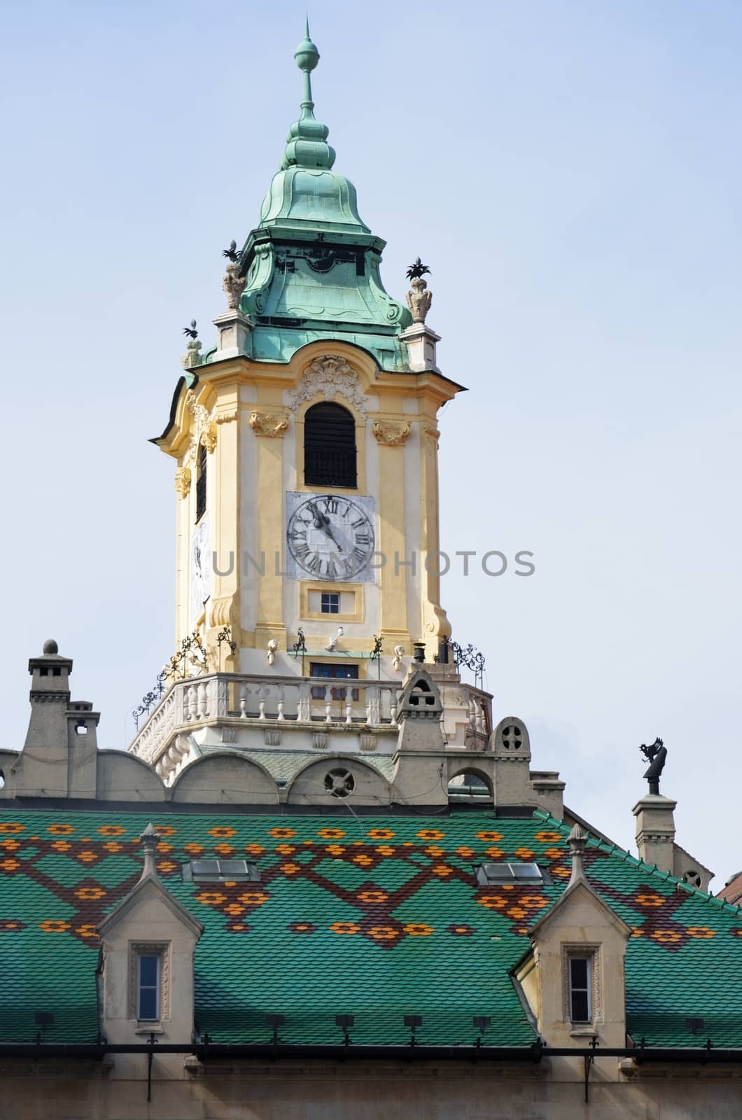  Bratislava Town Hall roof by pauws99