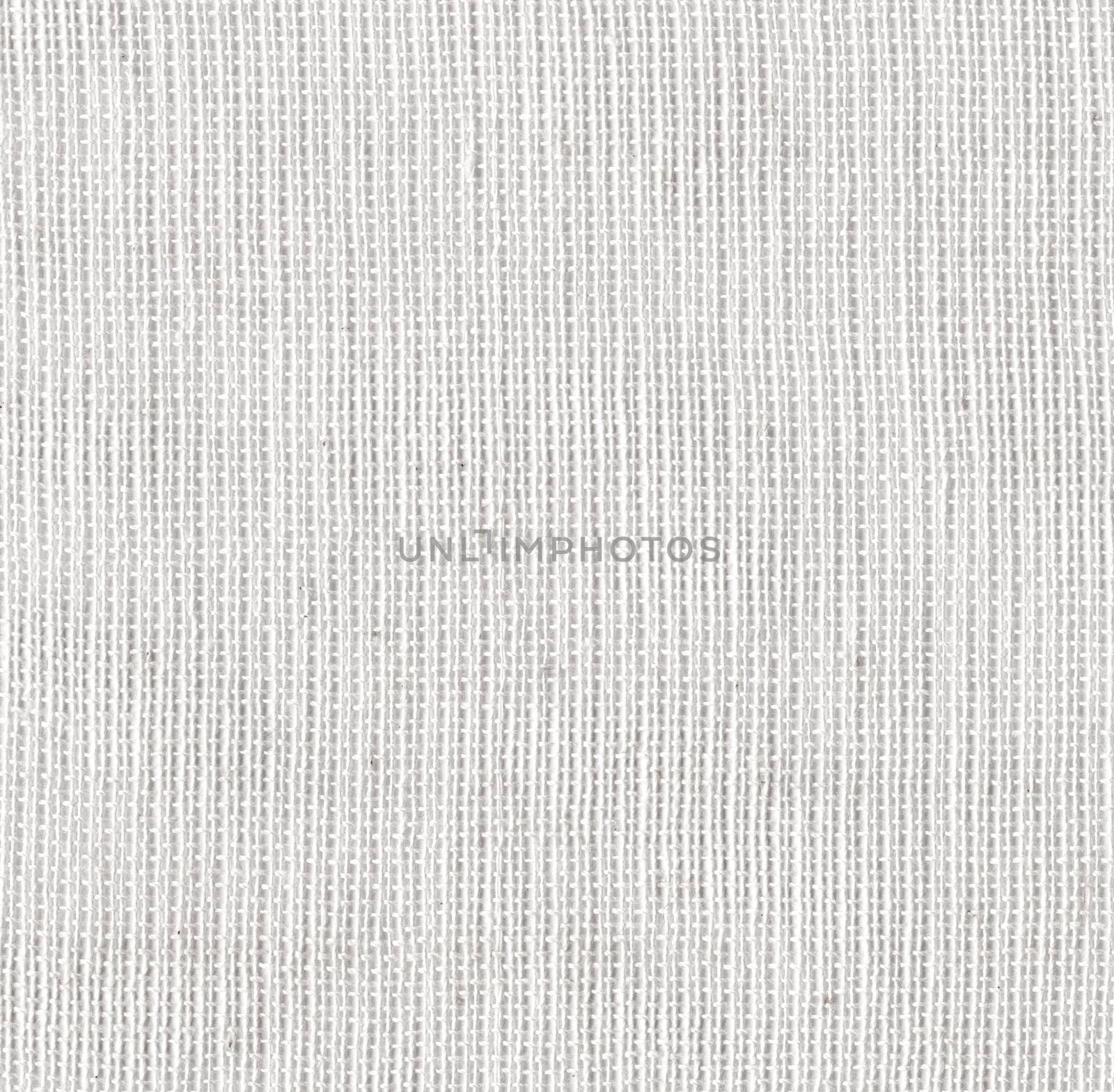 Fabric Texture. White Canvas Background by ESSL