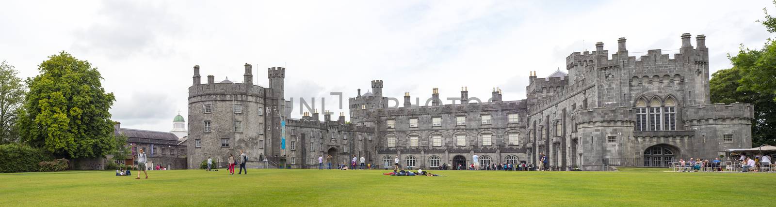 Historic castle and gardens in kilkenny Ireland