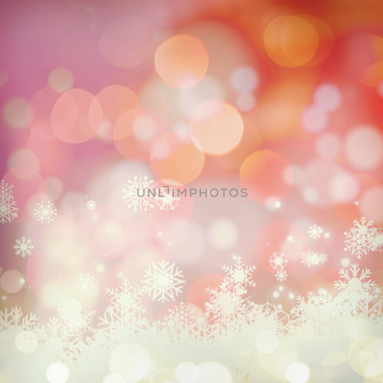 Glowing christmas background