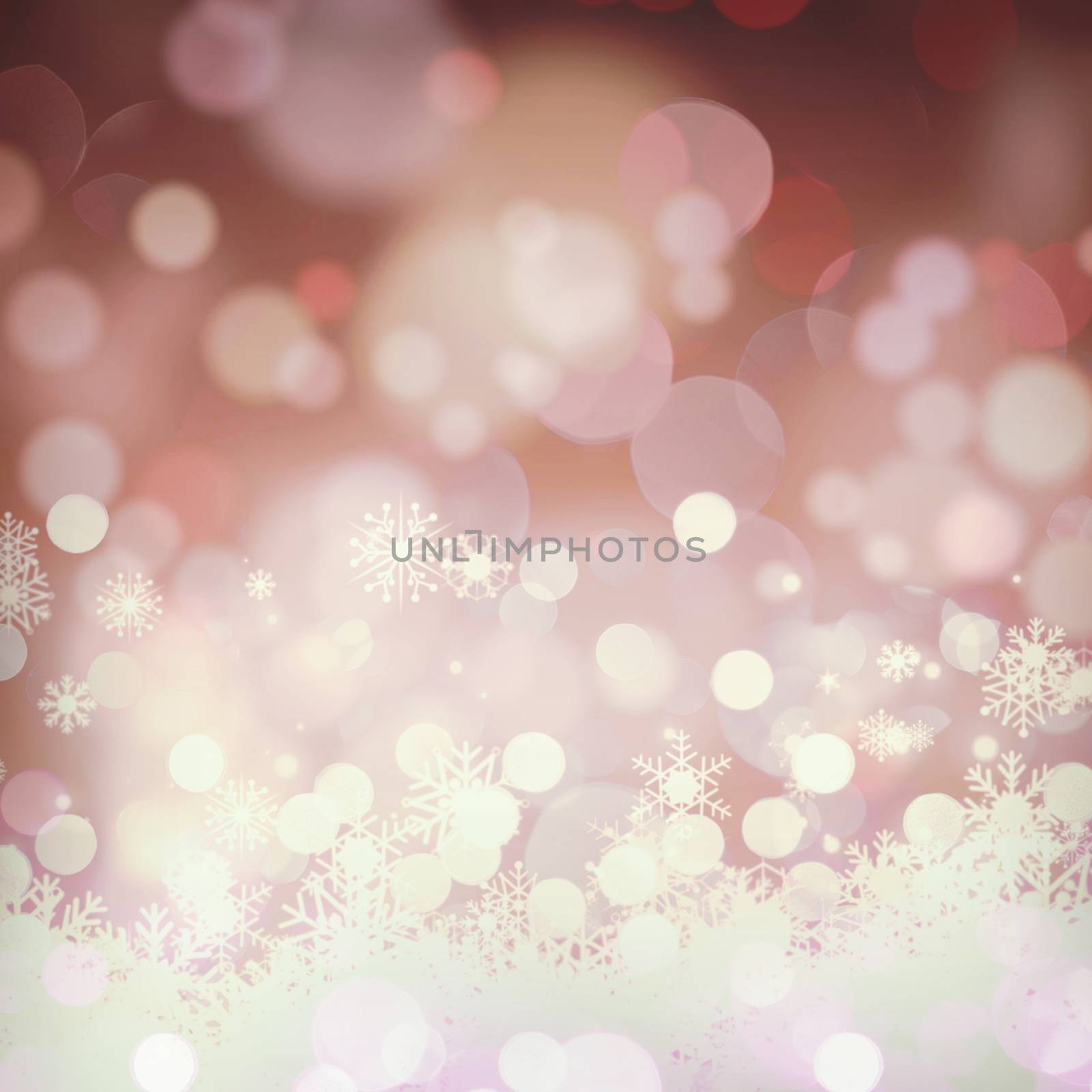 Glowing christmas background