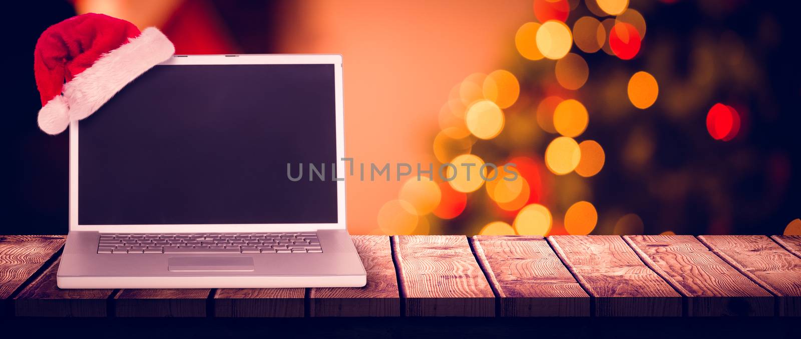 Composite image of christmas laptop by Wavebreakmedia