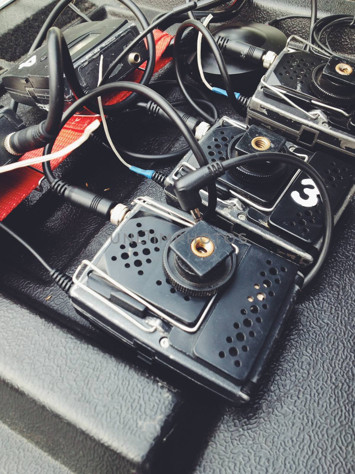 Portable Wireless Sound Recorder, professional film crew production