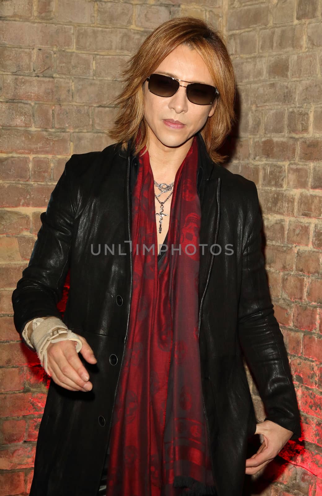 UK, London: Japanese artist Yoshiki attended the Classic Rock Roll of Honour awards at the Roundhouse, in London on November 11, 2015. Queen took out the award for Living Legends and Alice Cooper walked away with the Classic Album award. Other winners were US singer songwriter Nils Lofgren, Europe and Slade frontman Noddy Holder.