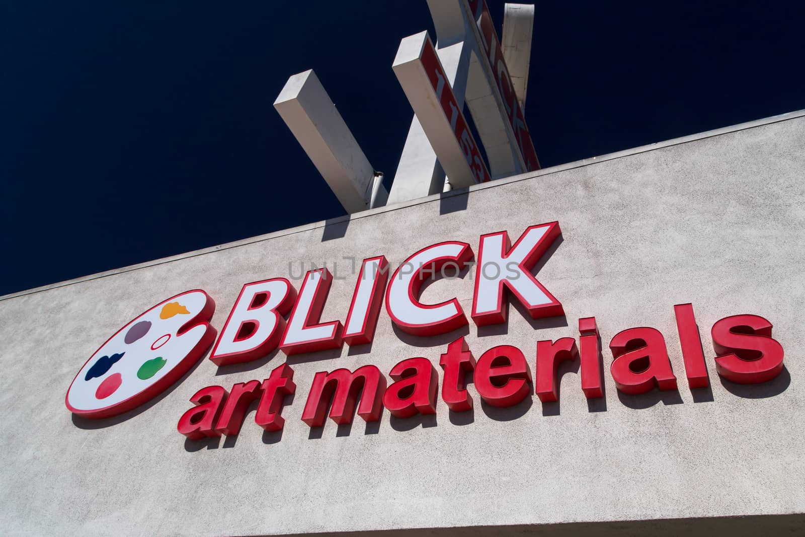 Blick Art Supplies Exterior and Logo by wolterk