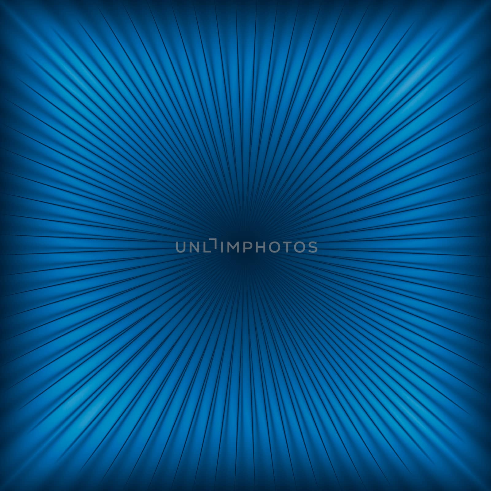Blue abstract light rays background or texture by Attila