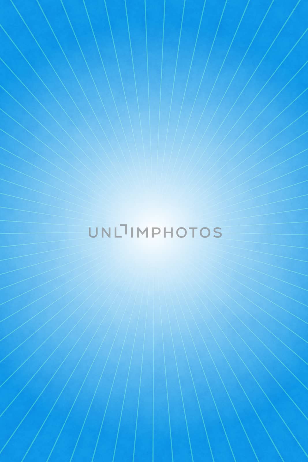 Blue abstract light rays background or texture