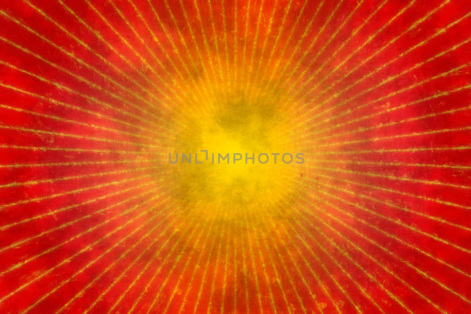 Red grunge sunburst background or texture by Attila