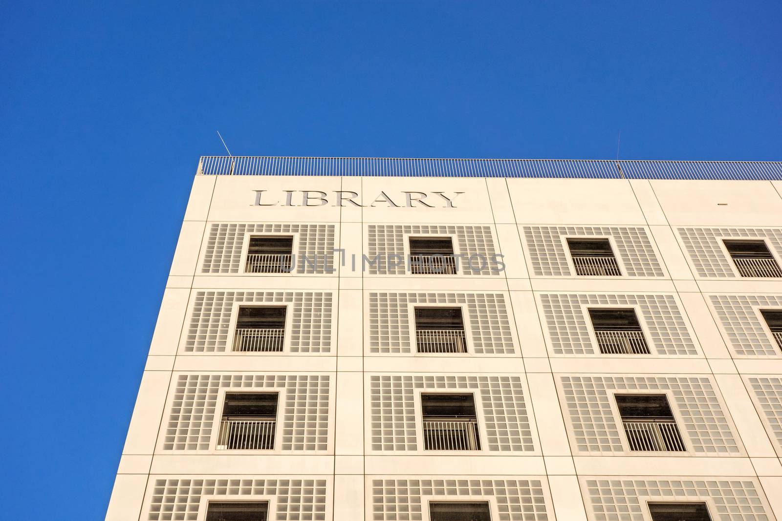 Stuttgart, Germany - November 1, 2013: The new municipal public library of Stuttgart, Germany - exterior view. It provides more than 500,000 books. It is designed by Eun Young Yi.