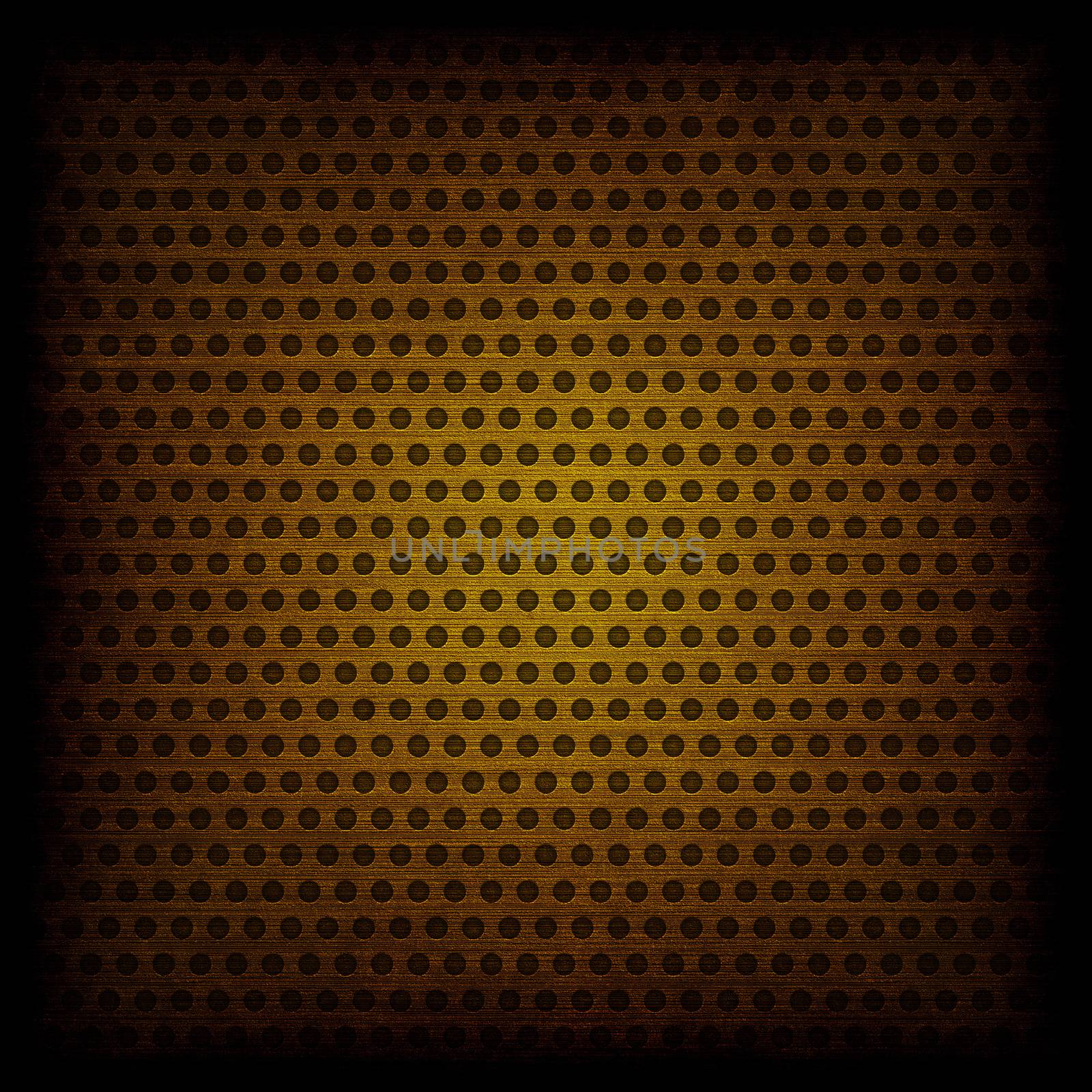 Gold circle pattern texture or background