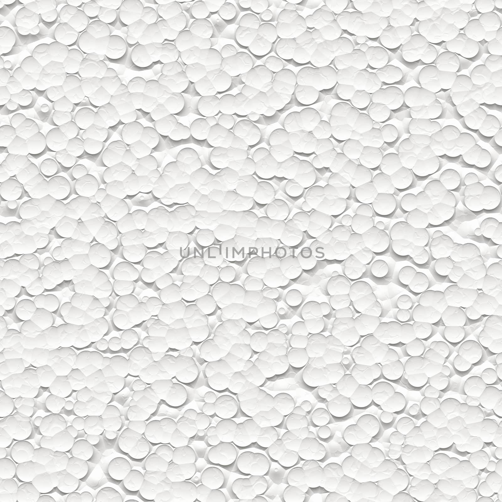 Polystyrene foam background or texture