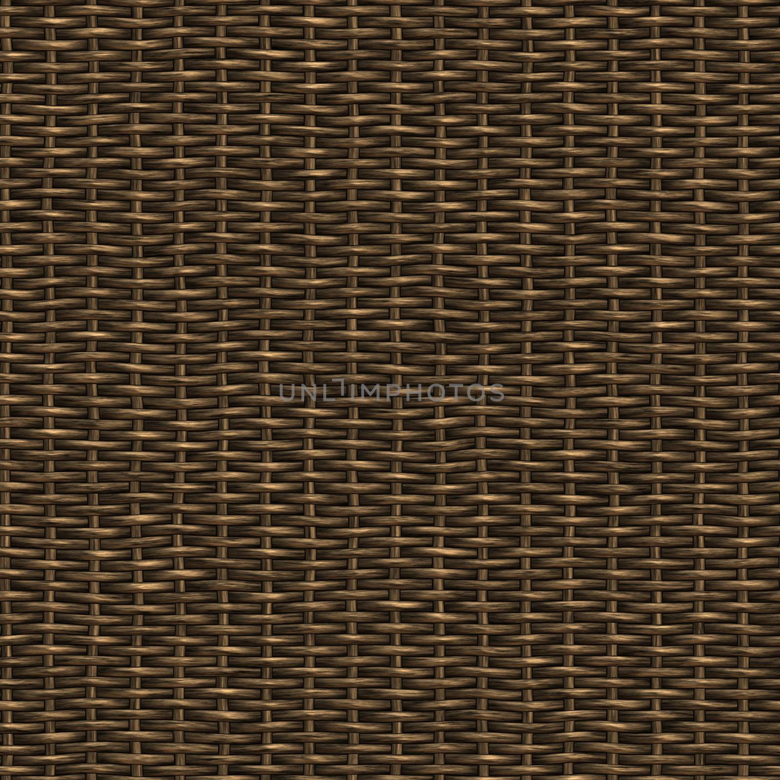 wooden weave of wicker basket background