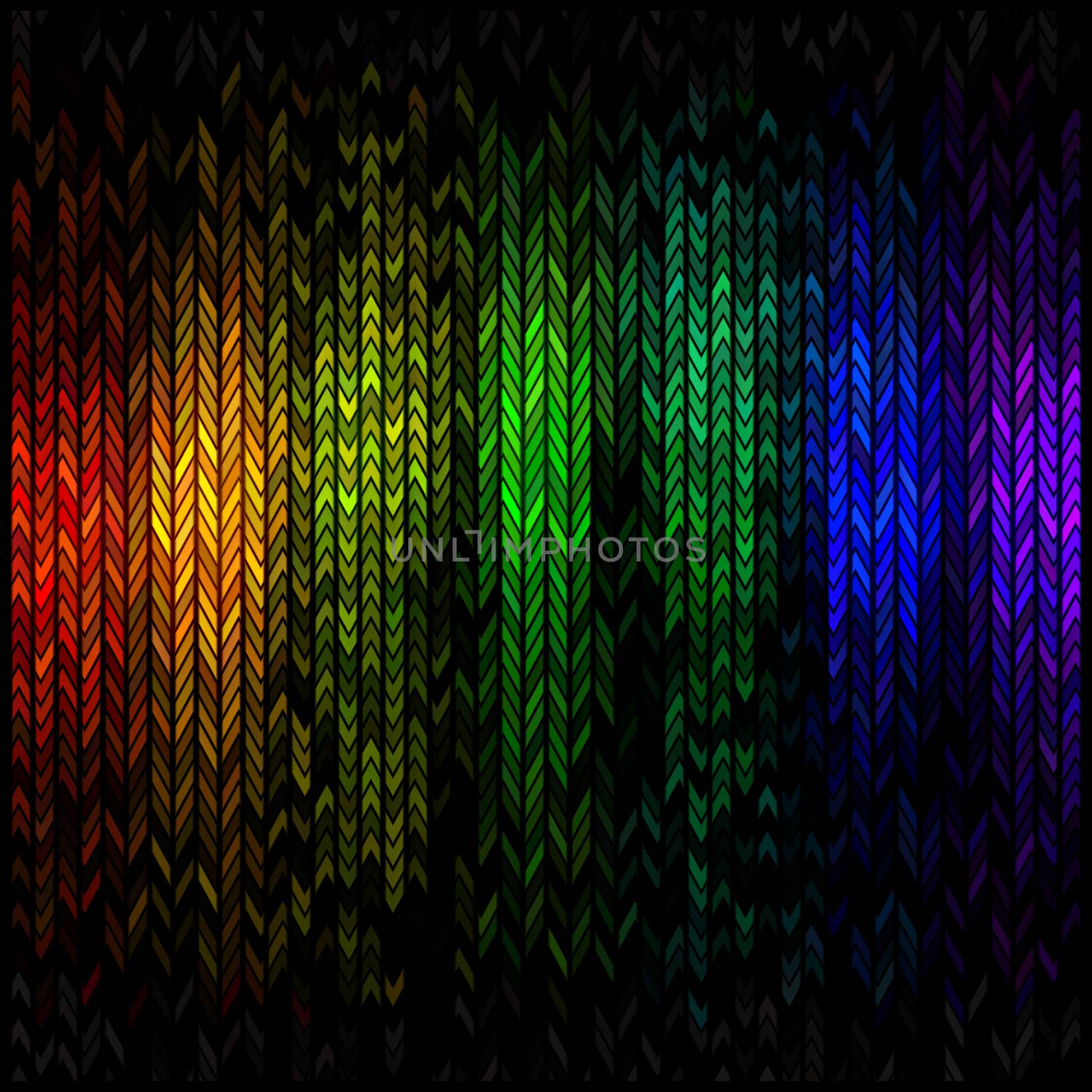 Abstract multicolor disco lights mosaic background by Attila