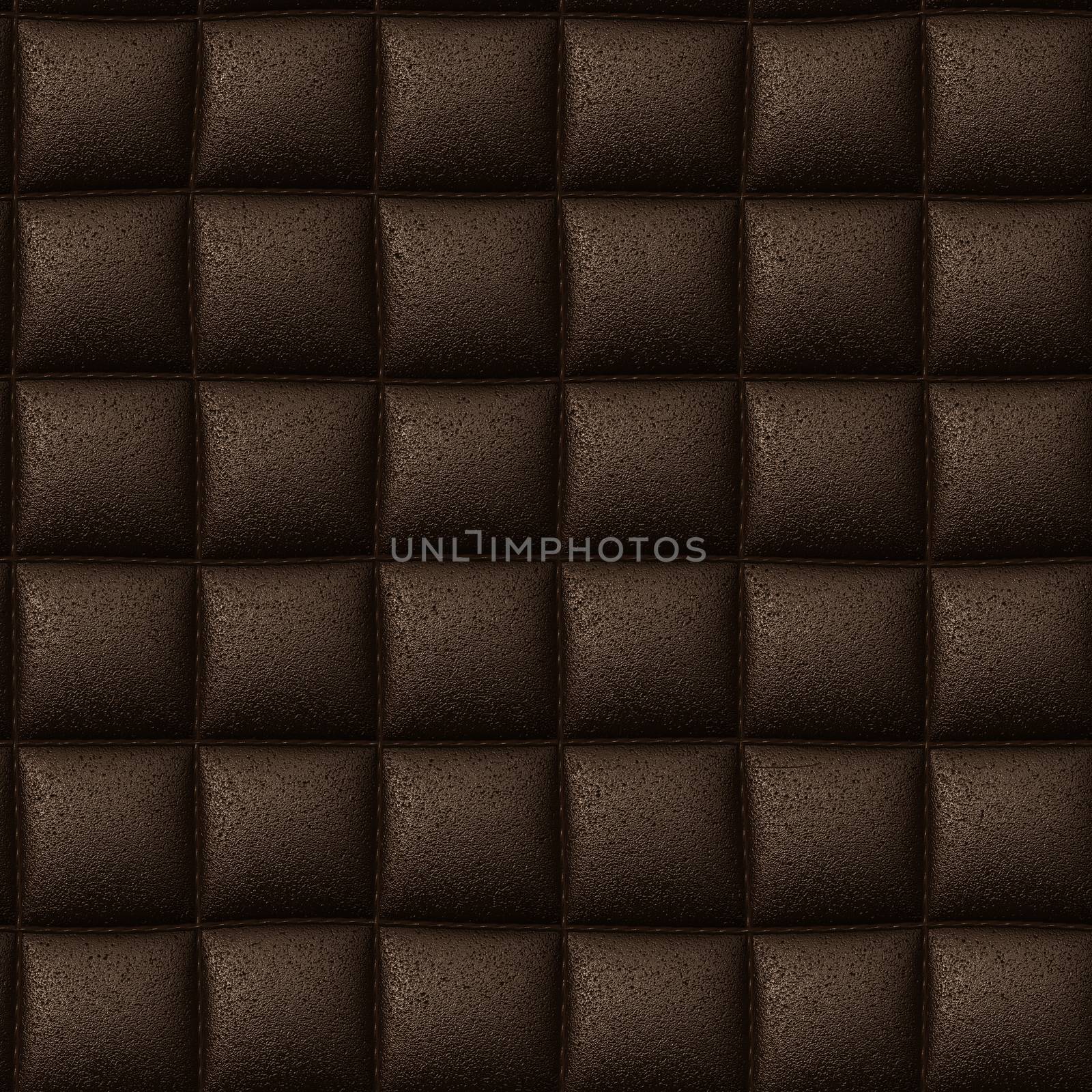 Brown leather seamless background or texture by Attila