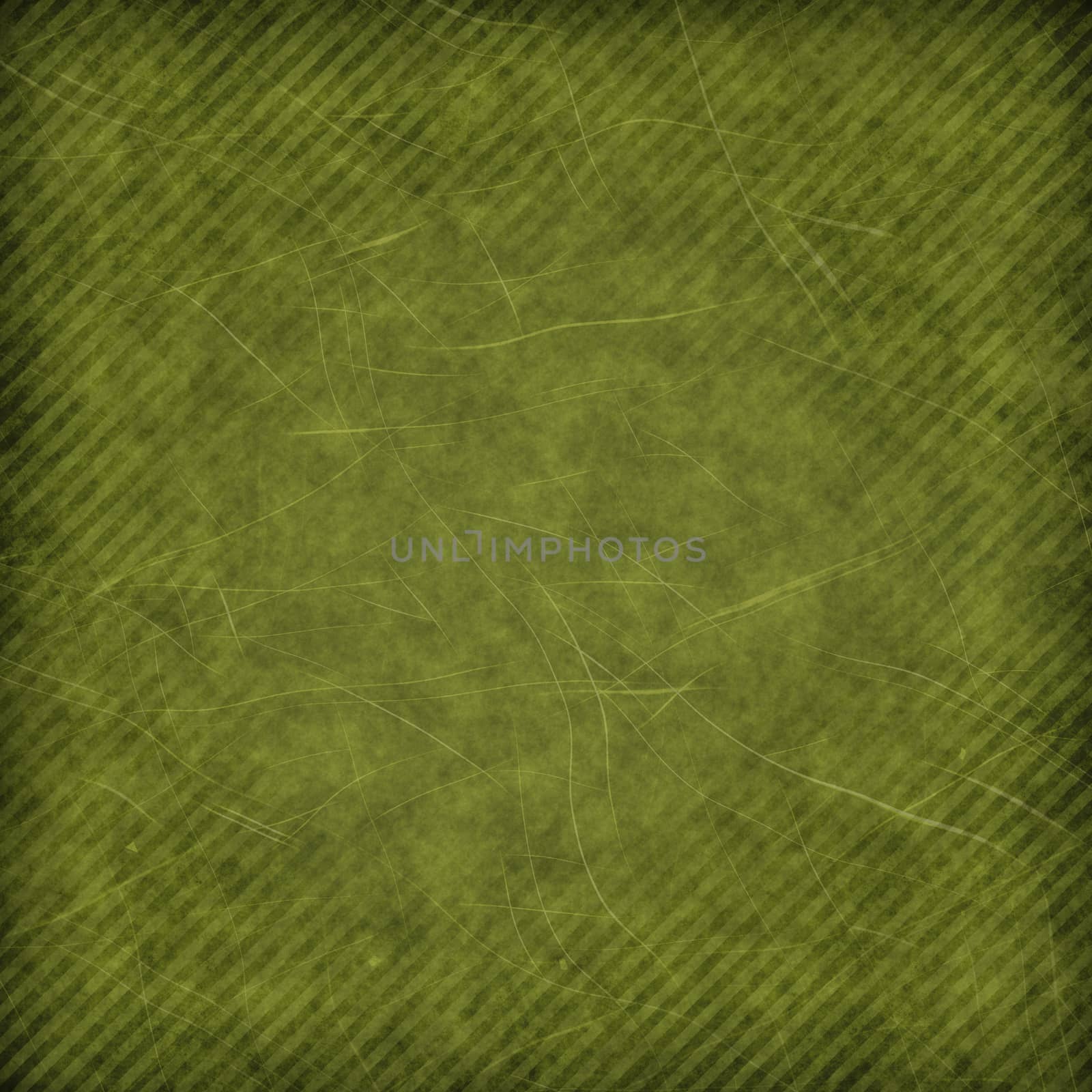 Green grunge striped background or texture