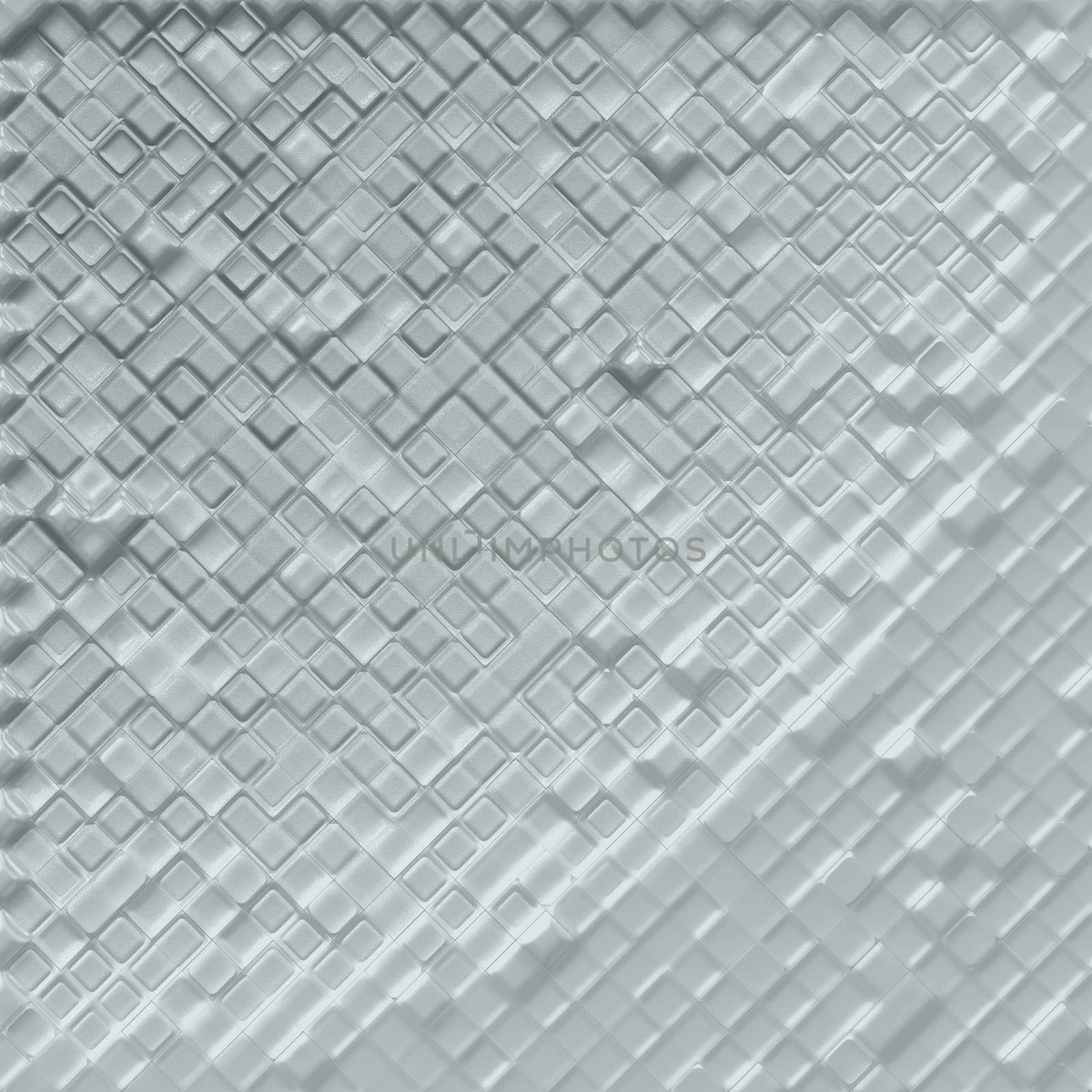 Silver tiles background by Attila