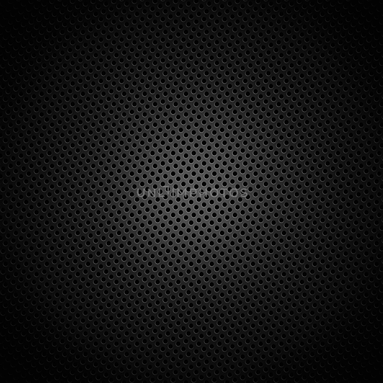 Black circle pattern texture or background