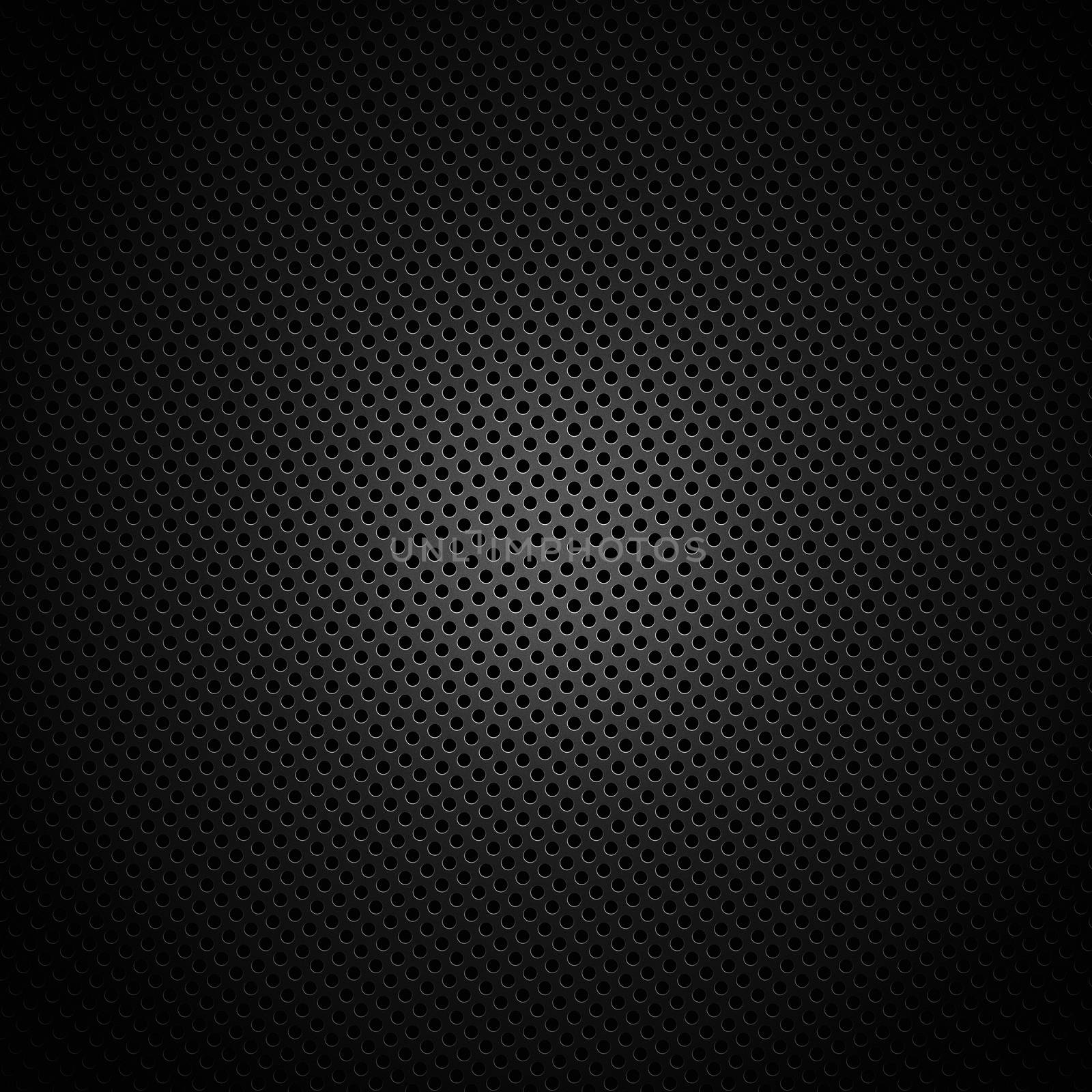 Black circle pattern texture or background