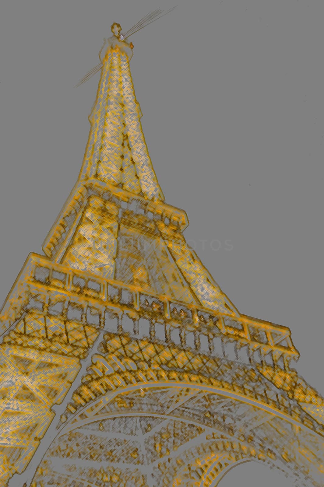 The Eiffel tower is one of the most recognizable landmarks in the world, Paris, France