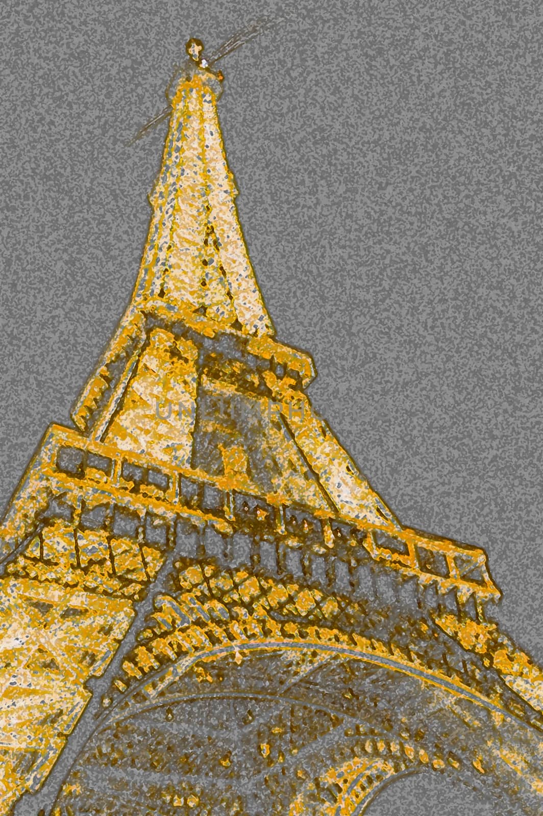 The Eiffel tower is one of the most recognizable landmarks in the world, Paris, France