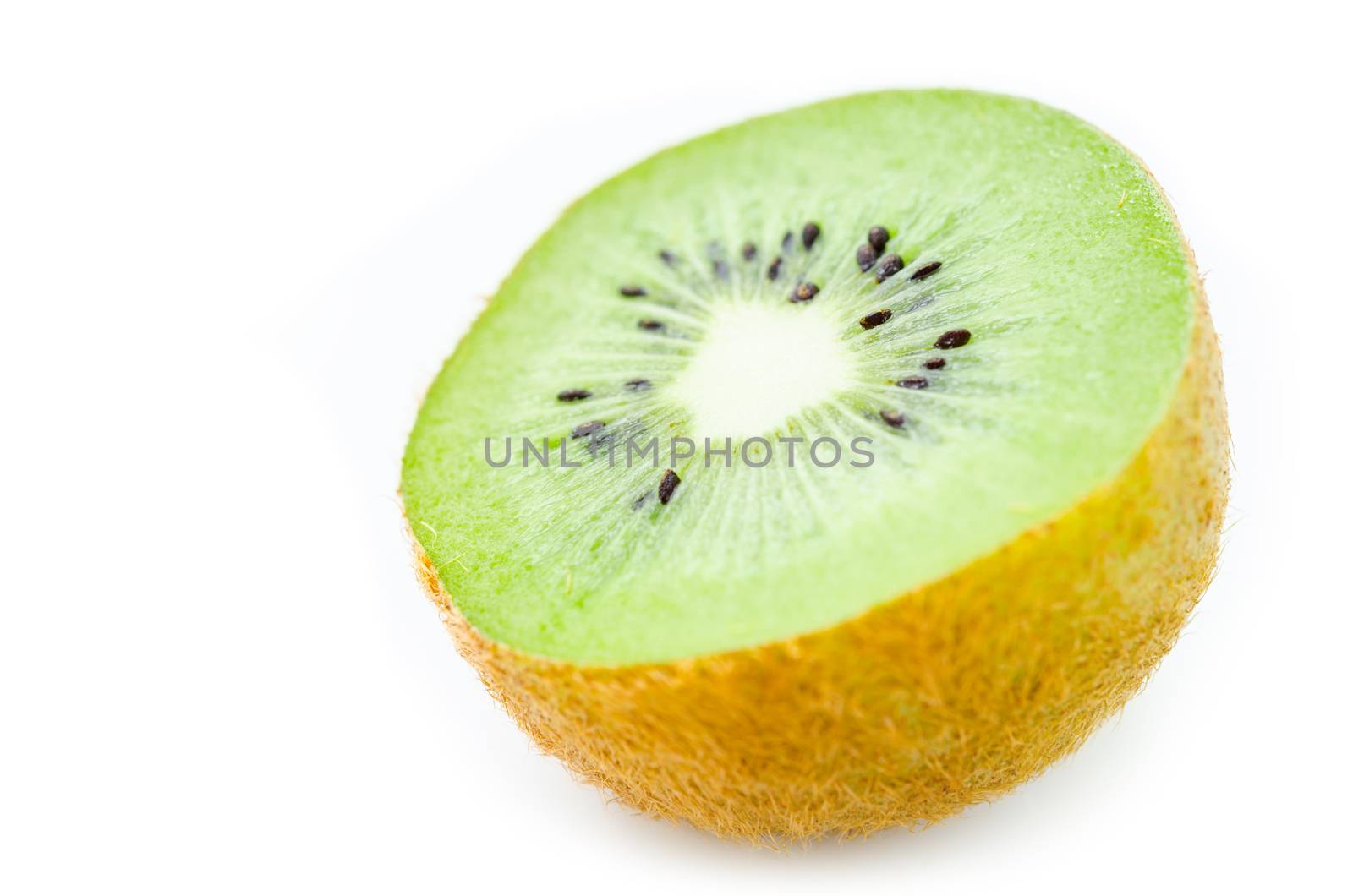 Fresh Kiwi fruit isolated on white background