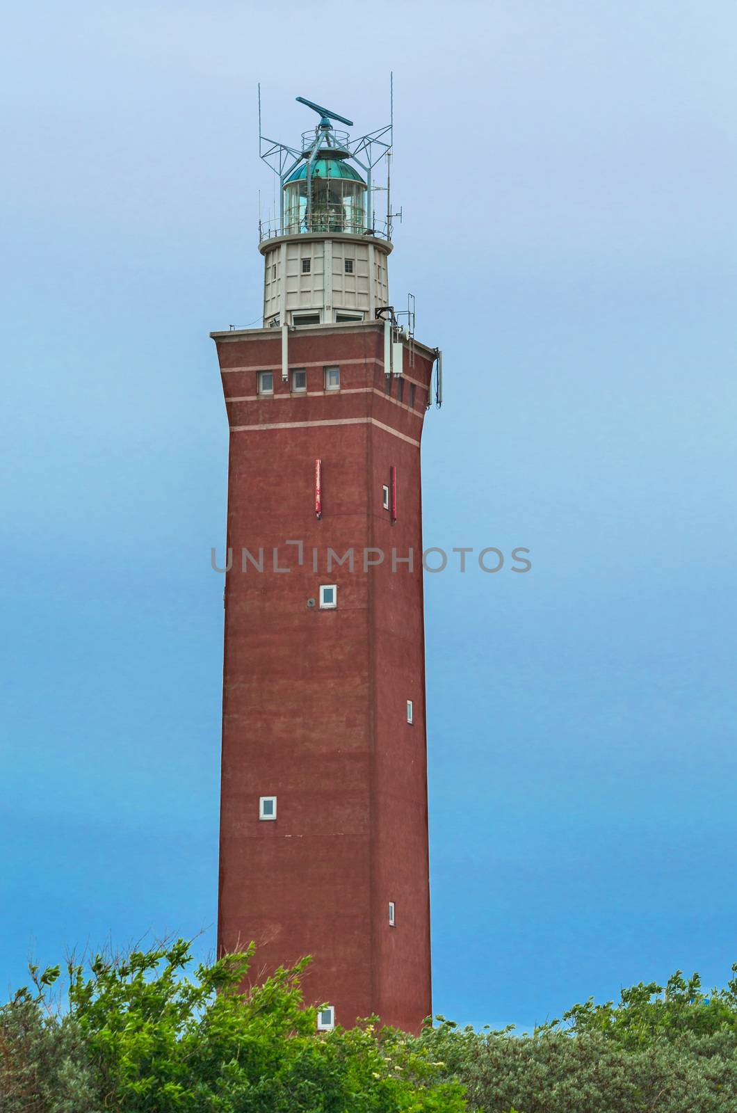 Lighthouse Vuurtoren Westhoofd - at Outdorp
Zealand in the Netherlands. Year 1947 high in operation since 1950, 56 meters.