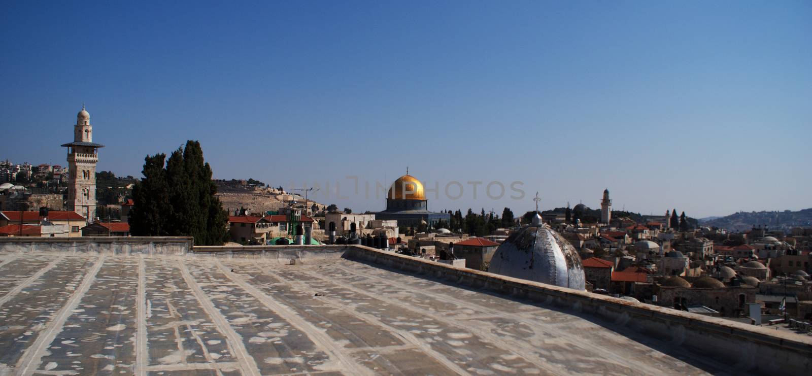 Dome of Rock, Al Aqsa mosque, churches in Jerusalem, Israel, Holy Land