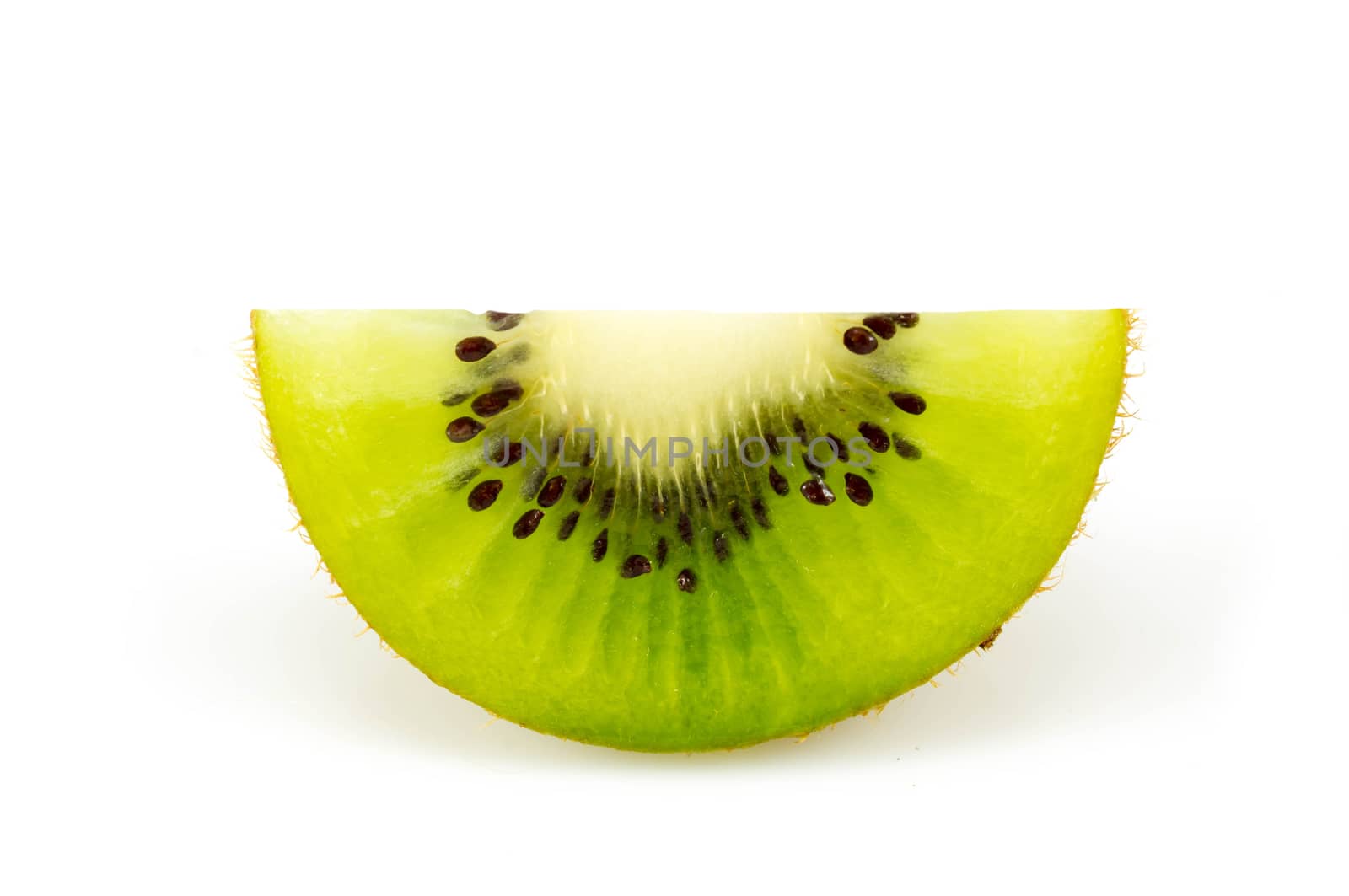 Kiwi fruit isolated. by seksan44