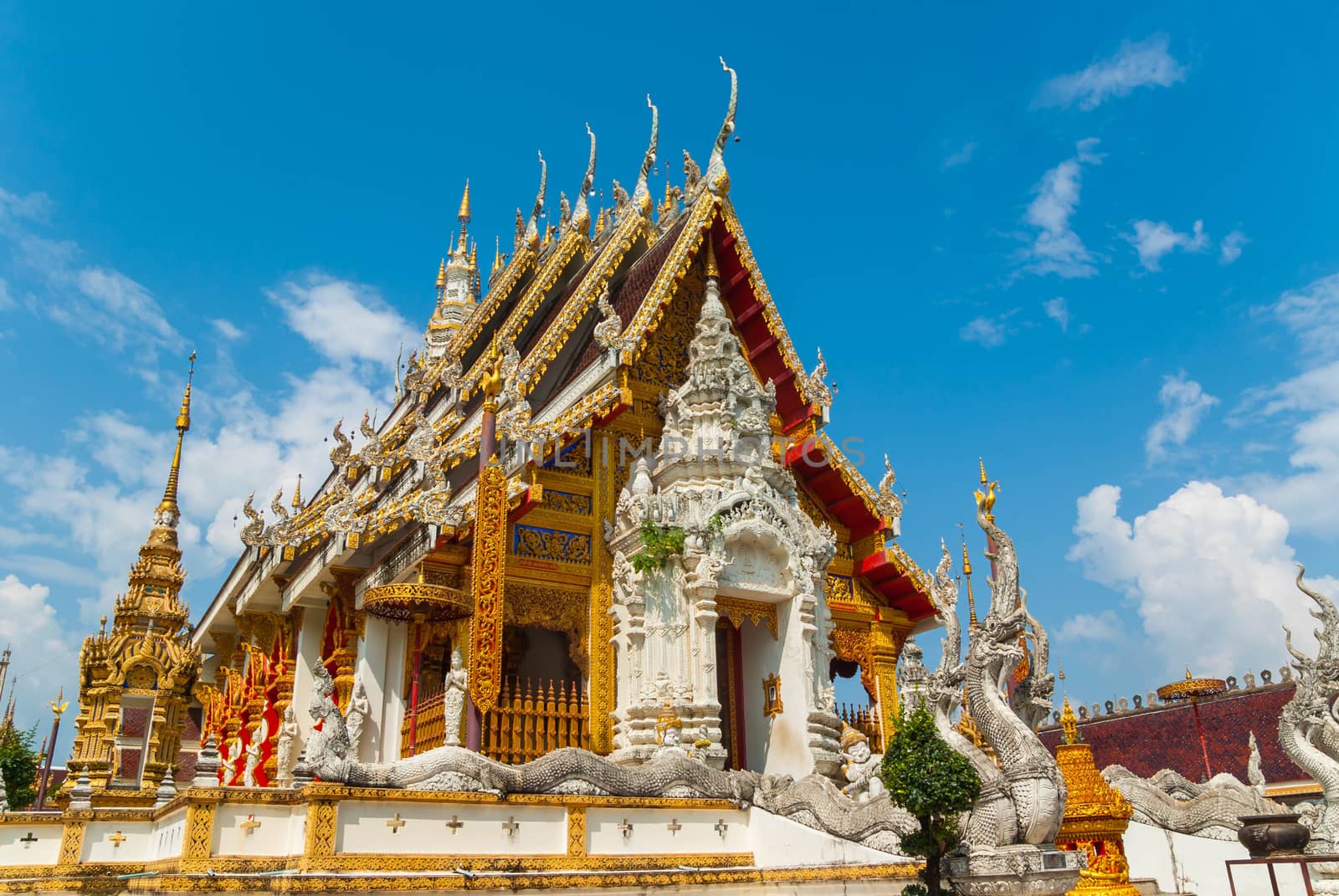 Temples in Northern of Thailand.