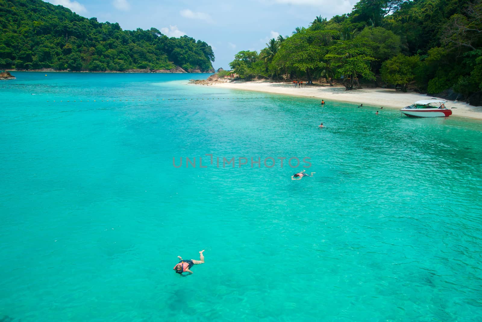 Tropical island at Thailand.