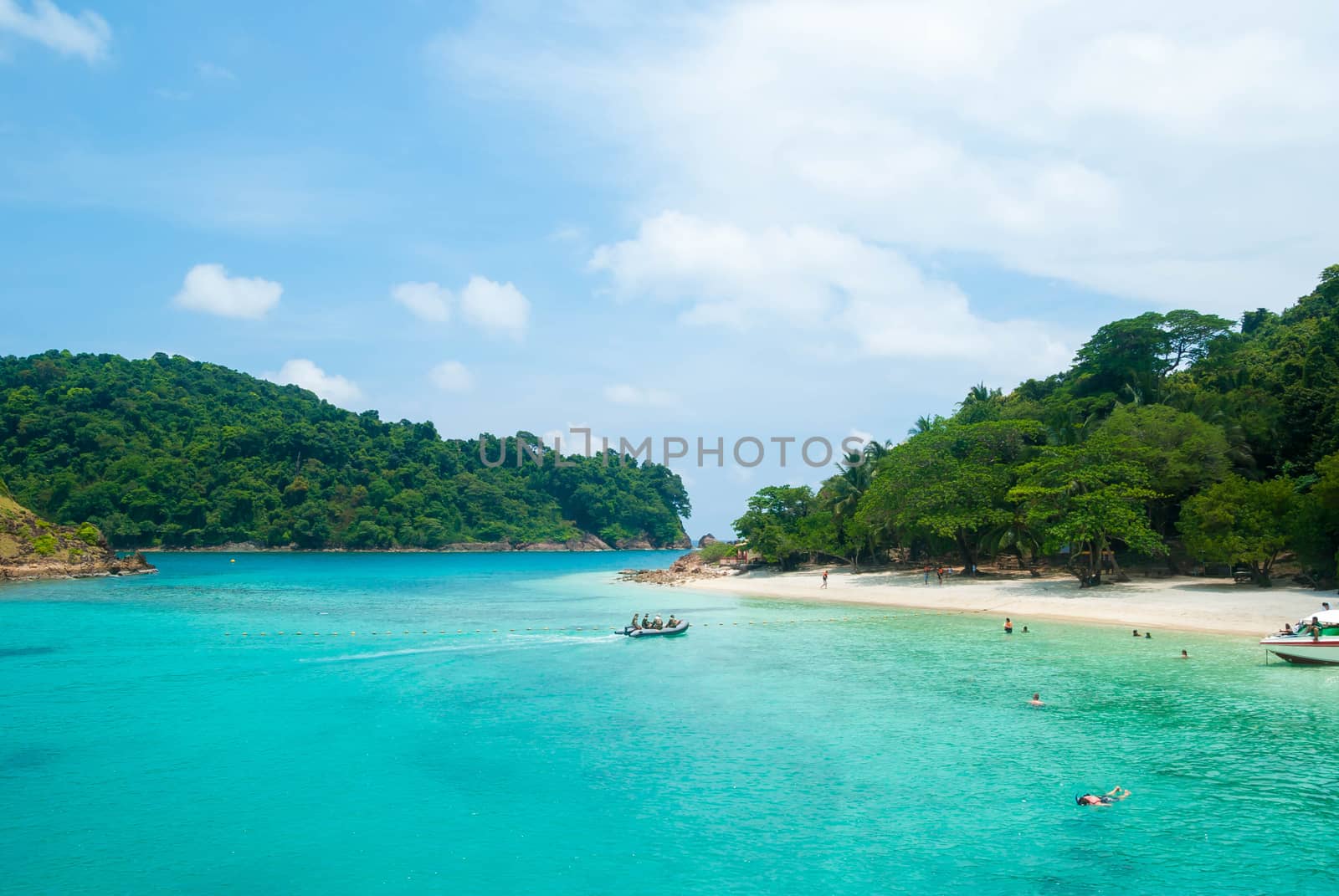 Tropical island at Thailand.