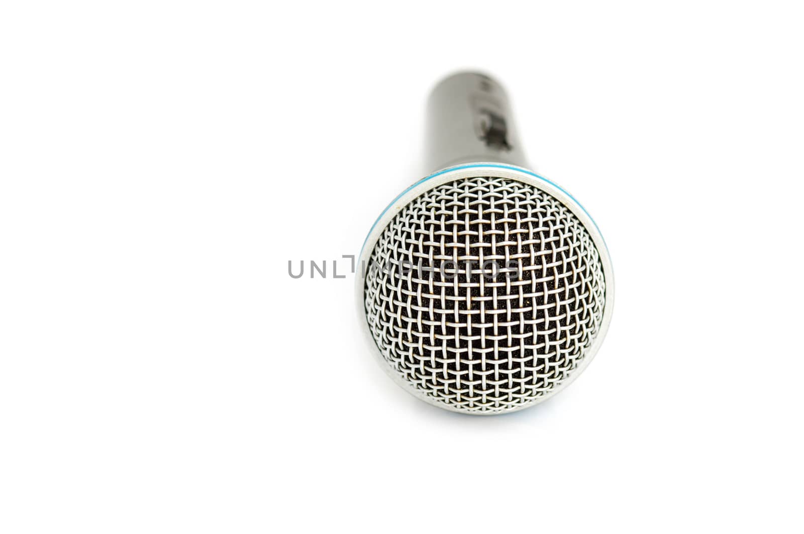Microphone isolate on a white Background