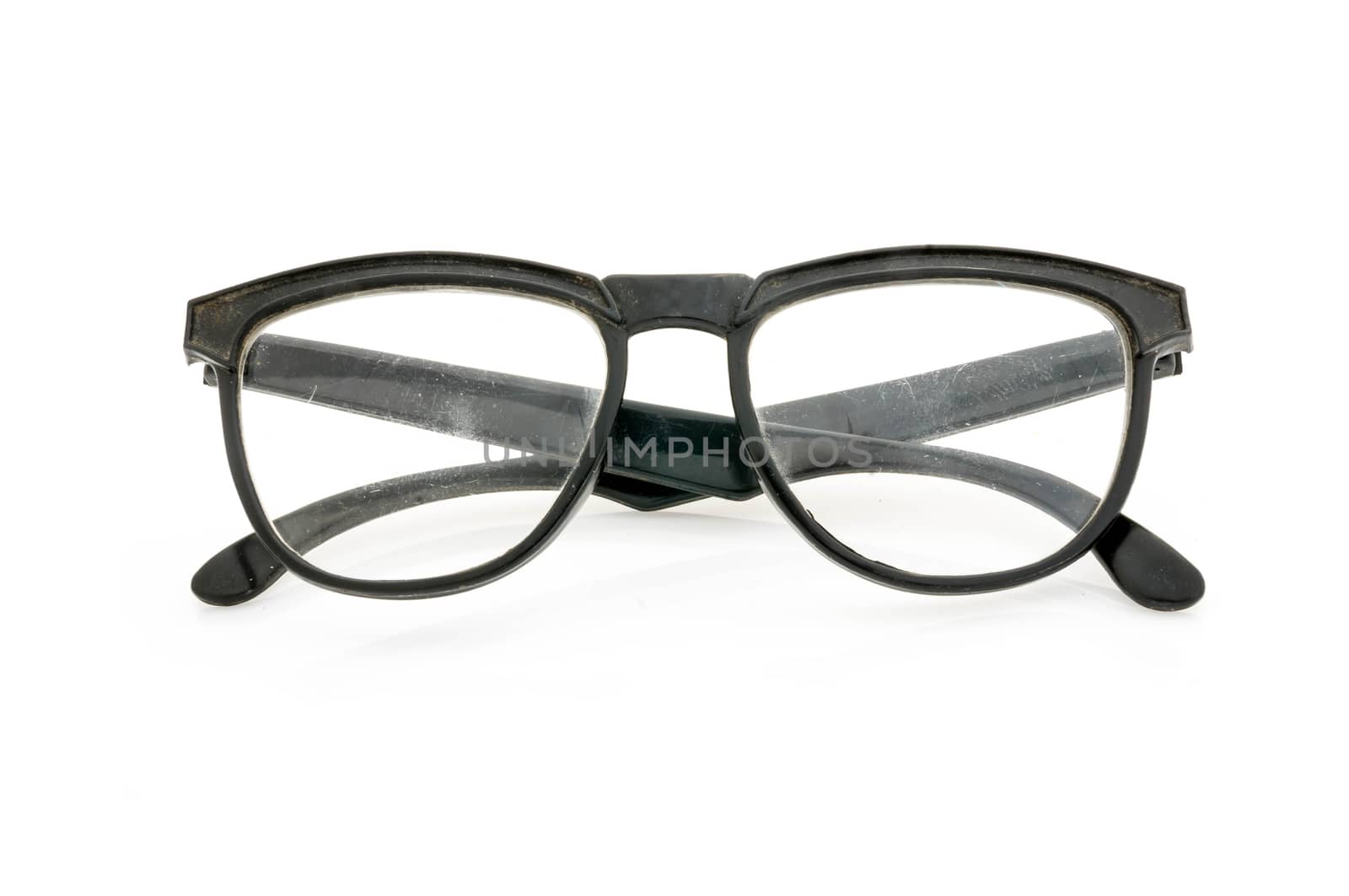 Old Black Eye Glasses by seksan44