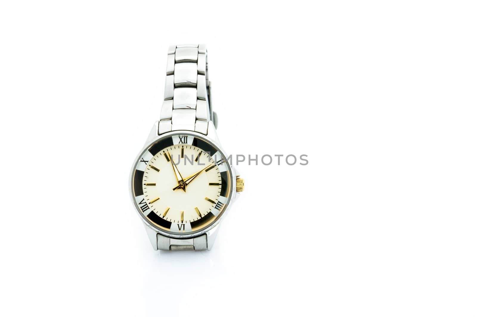 Watch isolated on a white. by seksan44