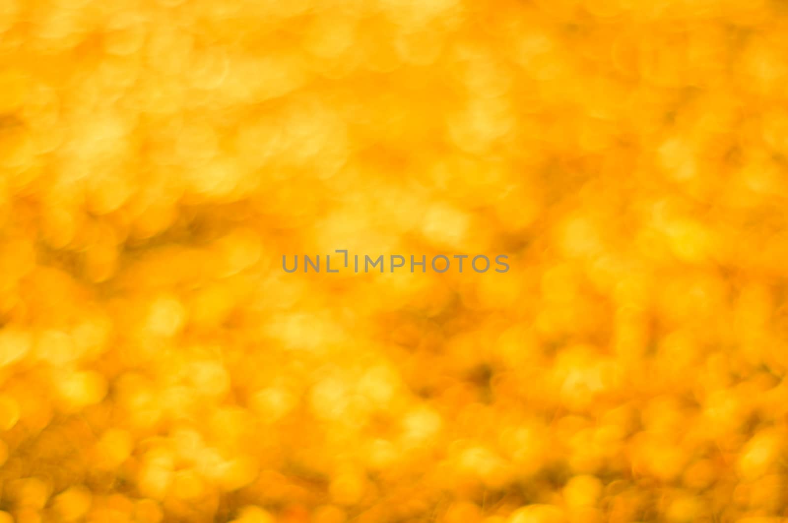 Bokeh gold color abstract background.