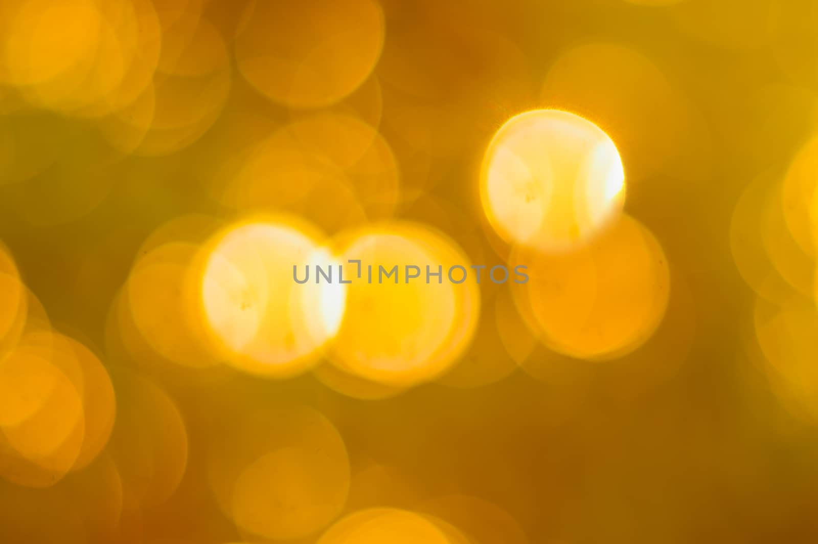 Bokeh gold colour abstract background