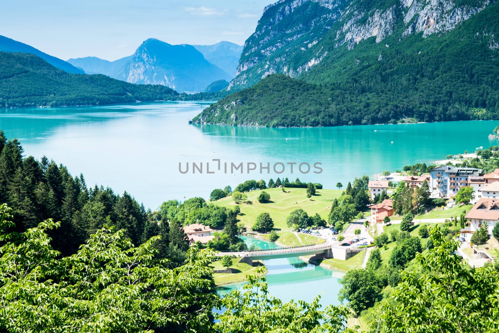 Lake Molveno, elected most beautiful lake in Italy. by Isaac74