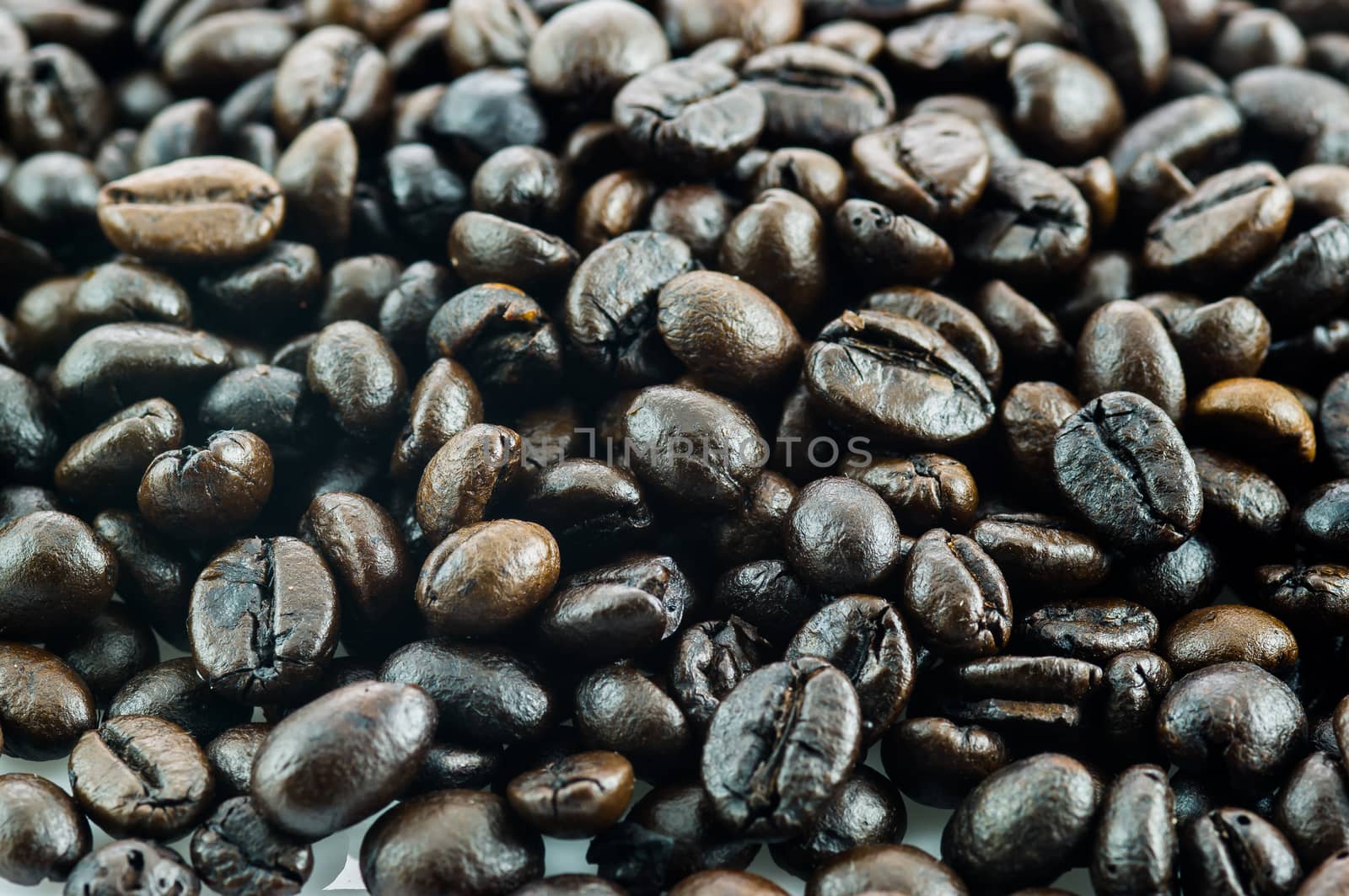 coffee beans by seksan44