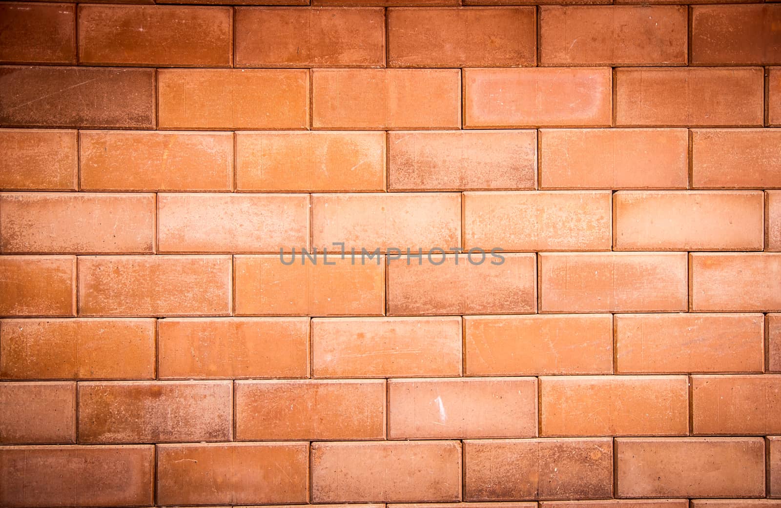 Grungy block wall by seksan44
