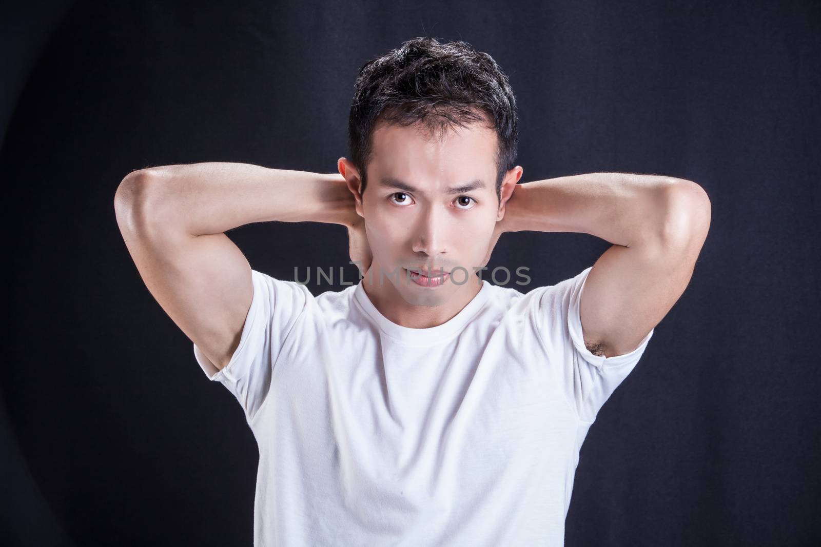 Portrait of Asian guy by imagincy