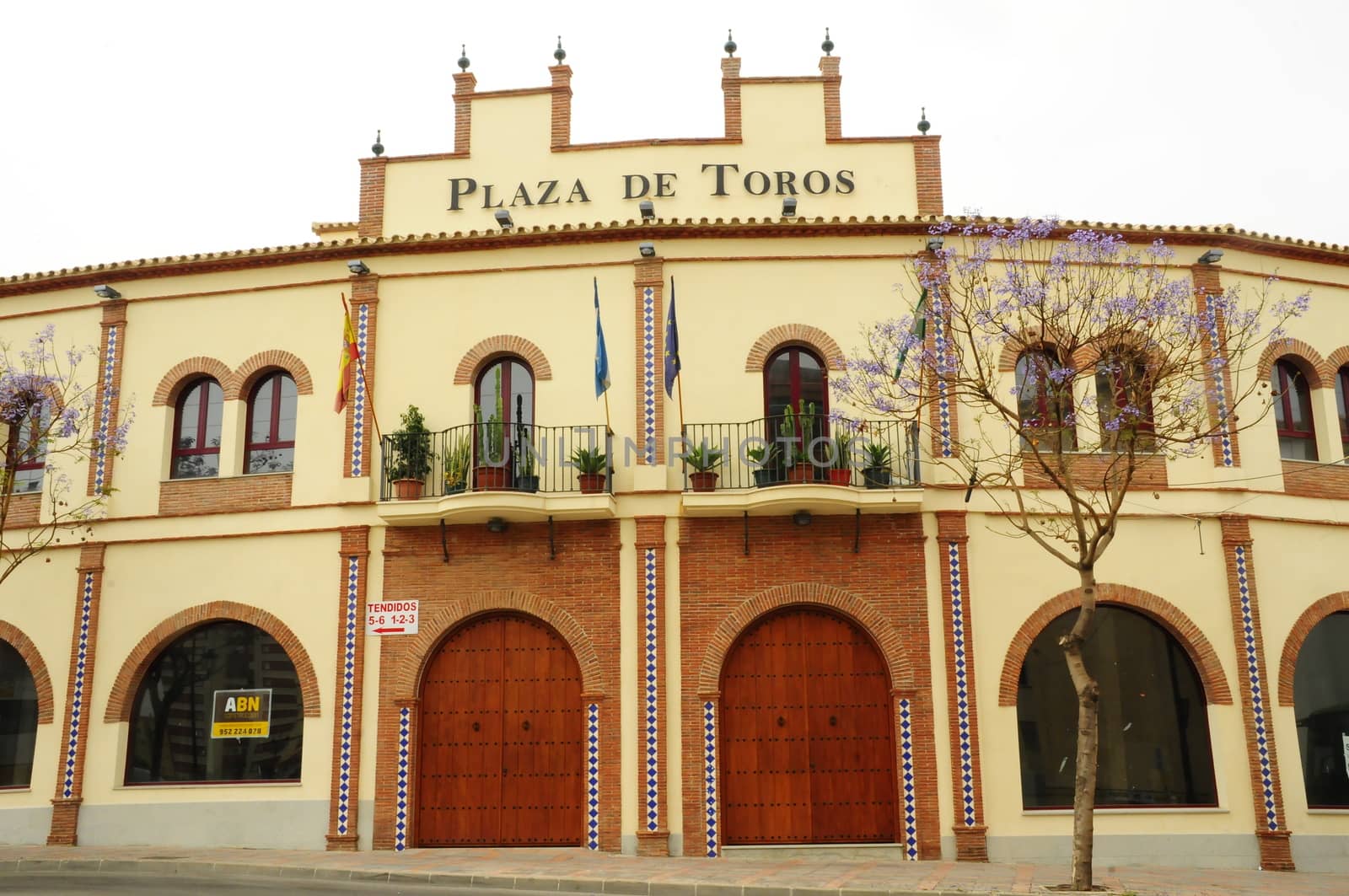 Fuengirola exterior of local bullring