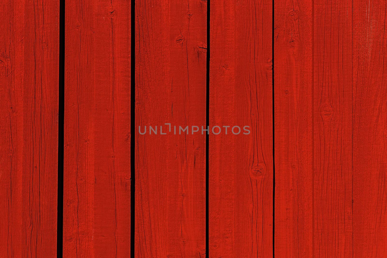 Red wooden wall by pawel_szczepanski