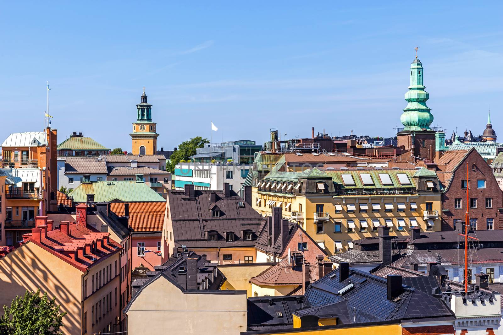 Stockholm roofs by pawel_szczepanski