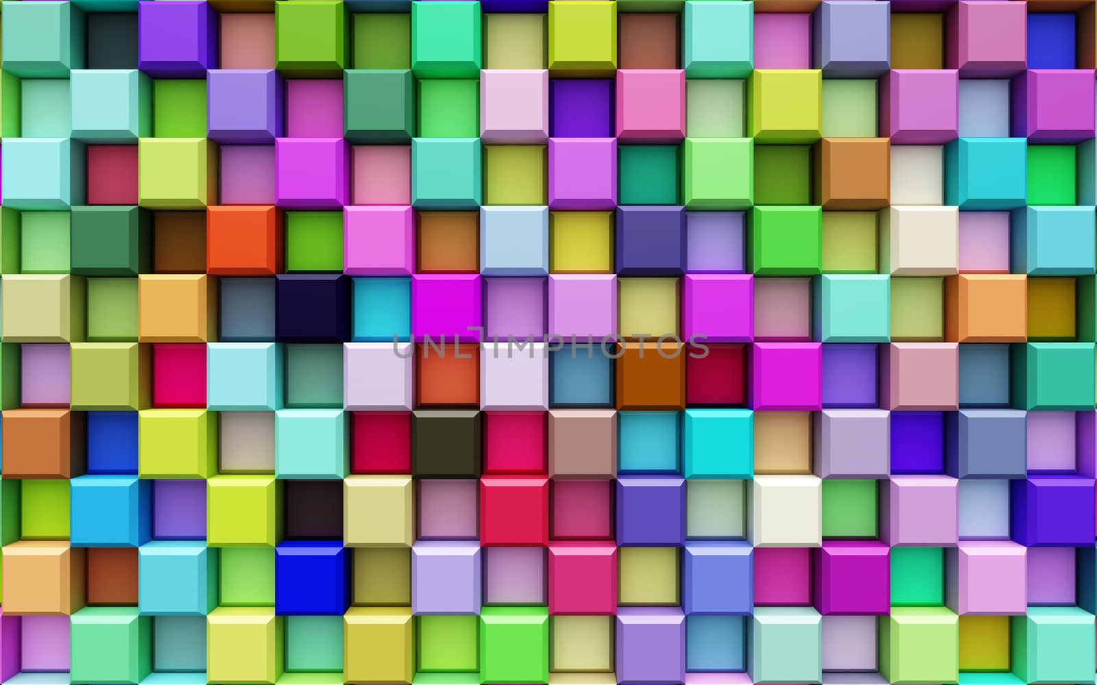 abstract colorful geometric background by teerawit