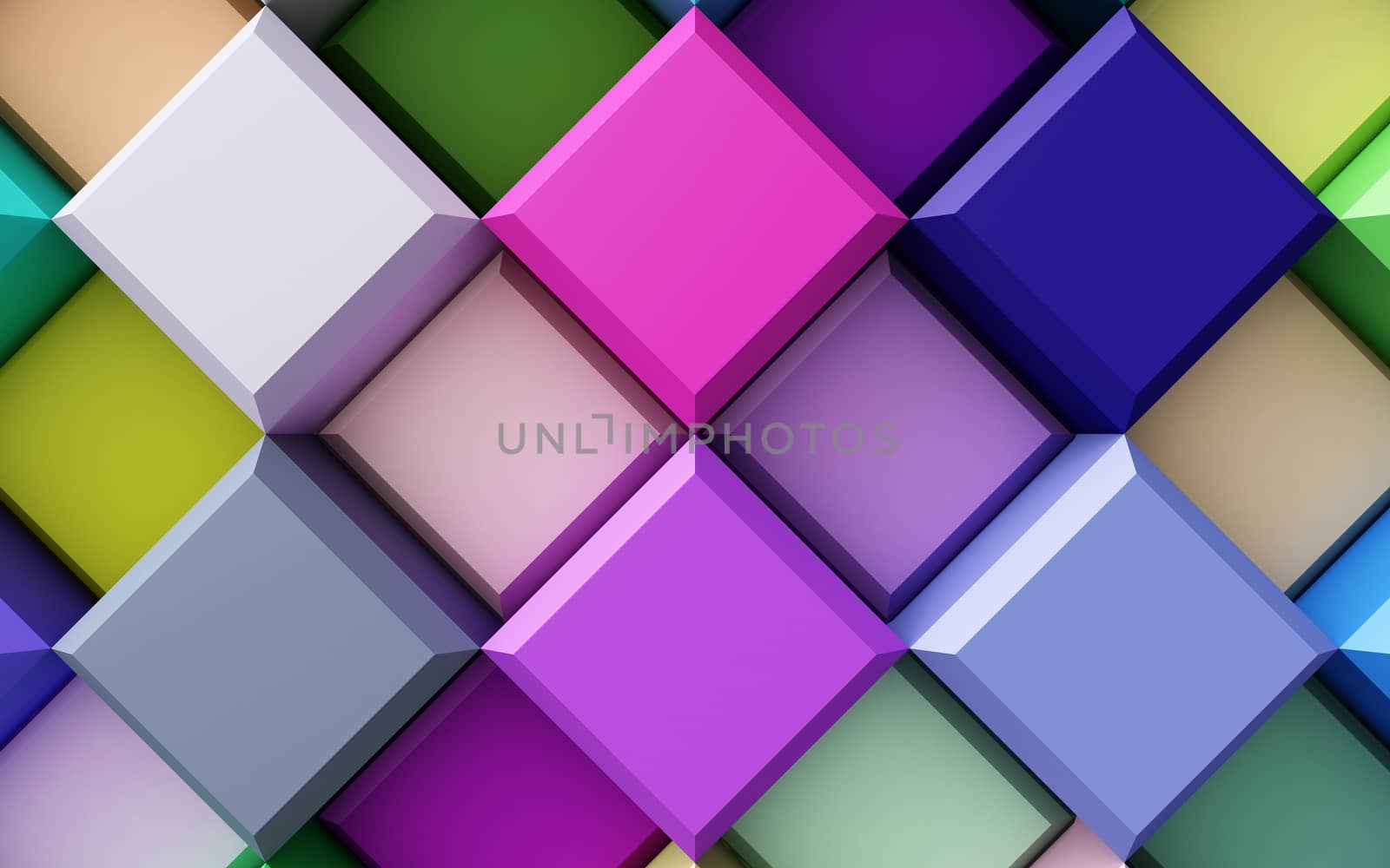 abstract colorful geometric background by teerawit