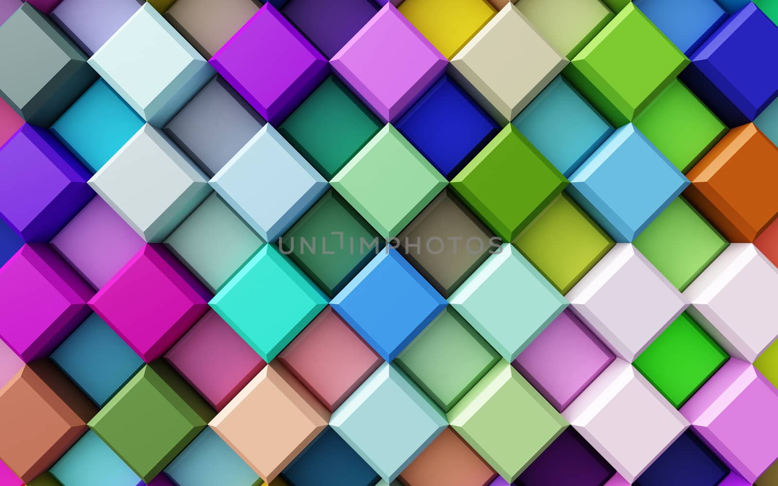 abstract colorful geometric background by teerawit