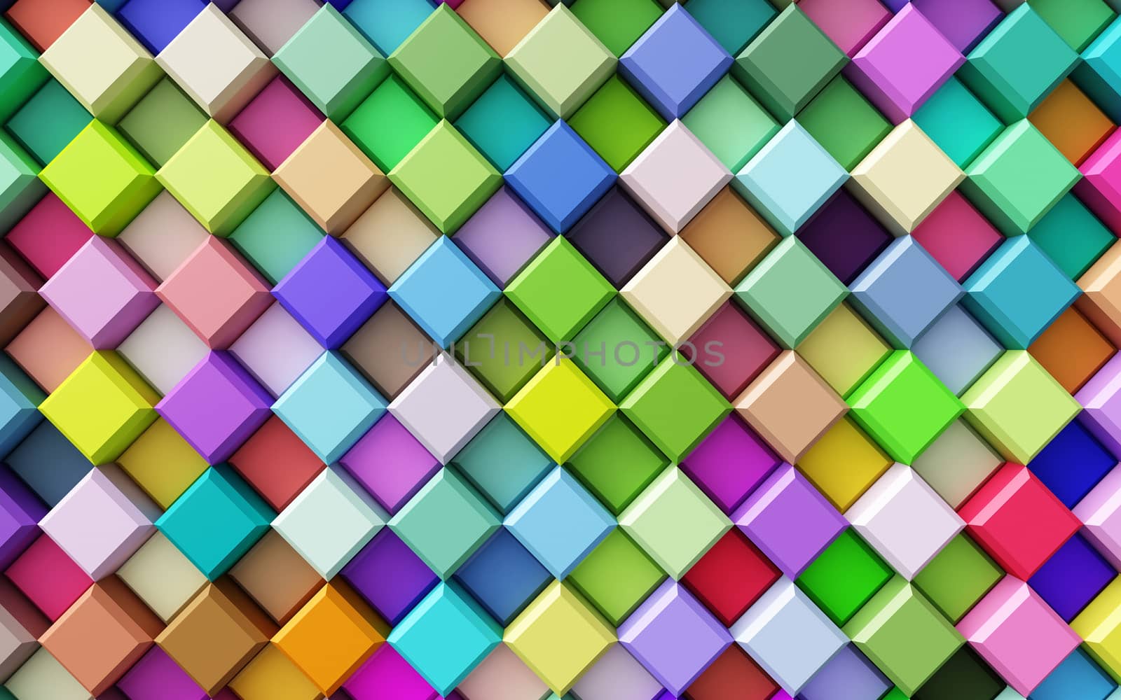 abstract colorful geometric background by teerawit