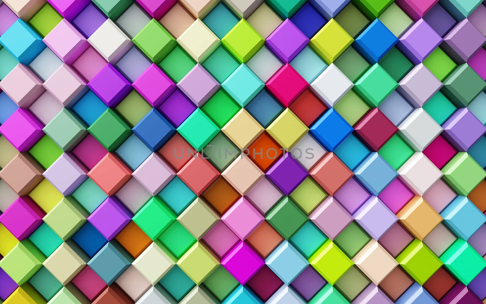 abstract colorful geometric background by teerawit